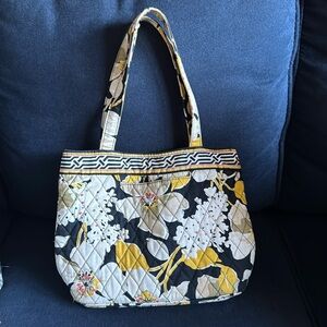 Mini Vera Bradley retired “dogwood” tote bag